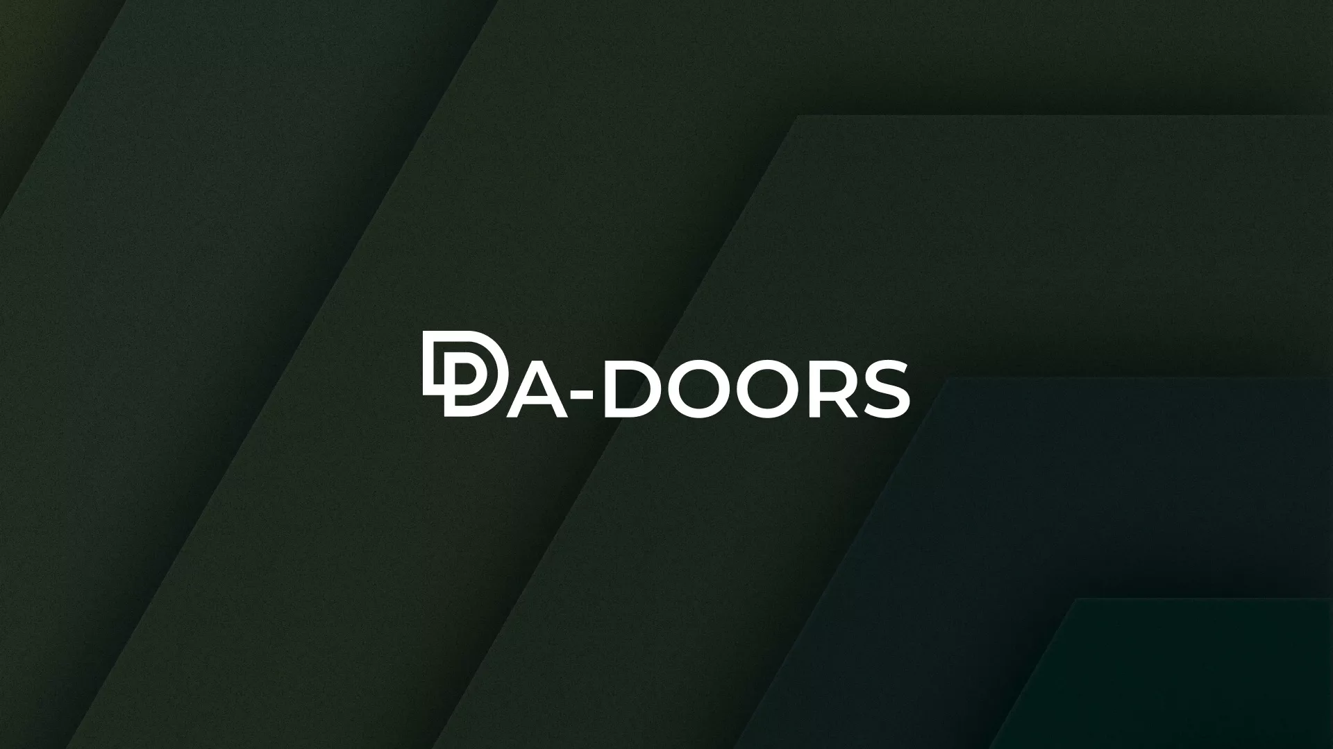 Создание логотипа компании «DA-DOORS» в Рославле